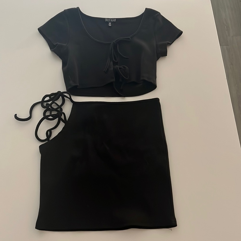 Dolls Kill Cut Out Skirt Set